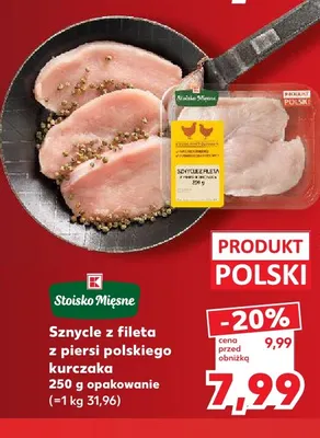 Sznycle z fileta z piersi kurczaka Stoisko Mięsne promocja w Kaufland
