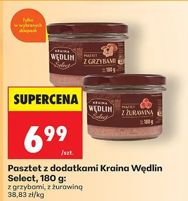 Pasztet z grzybami promocja w Biedronka