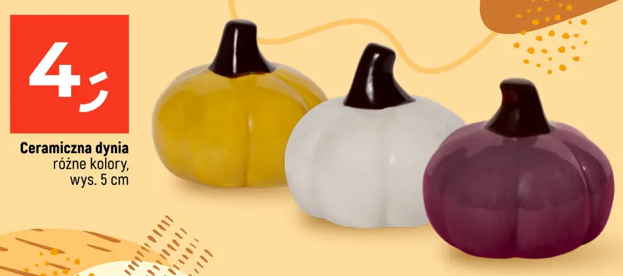 Ceramiczna dynia promocja w Dealz