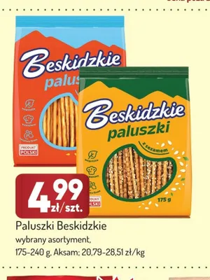 Paluszki z sezamem Beskidzkie promocja w Avita