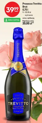 Prosecco Trevitto Brut wytrawne promocja w Żabka