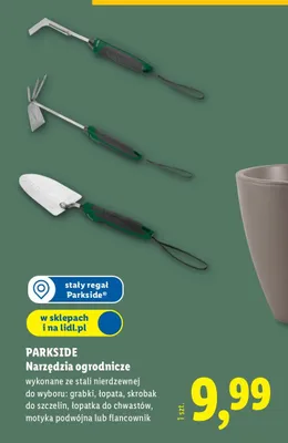 Narzędzia ogrodnicze promocja w Lidl