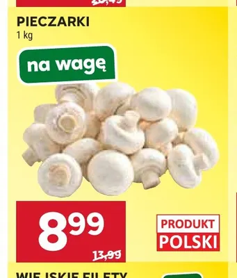 Pieczarki promocja w Stokrotka