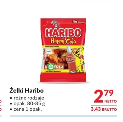 Żelki Haribo promocja w Makro