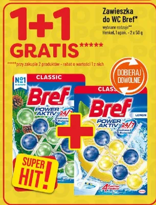 Zawieszka do WC wybrane rodzaje limonki, logak promocja w POLOmarket