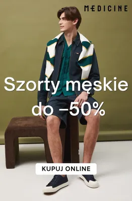 Szorty męskie Medicine promocja w Medicine
