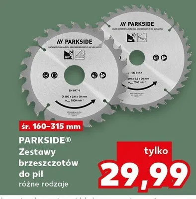 Zestawy brzeszczotów do pił różne rodzaje promocja w Kaufland