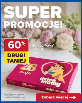 Bombonierka VOBRO promocja w Carrefour
