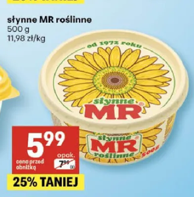 Słynne MR roślinne promocja w Delikatesy Centrum