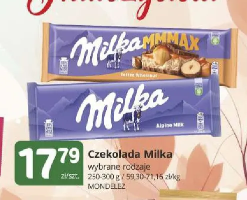 Czekolada Milka MMMAX Toffee Wholenut promocja w Marketvita