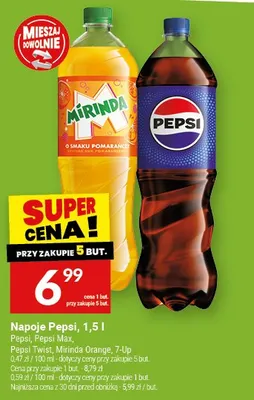 Napoje Pepsi promocja w Twój Market