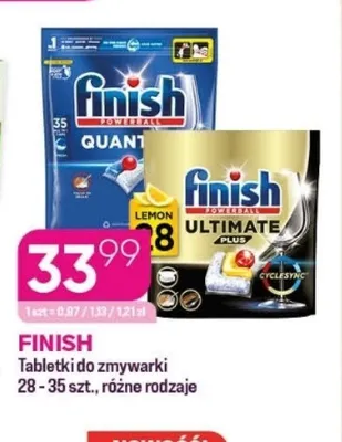 Tabletki do zmywarki Finish promocja w Drogerie Koliber