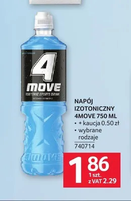Napój izotoniczny 4Move promocja w Selgros