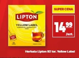 Herbata Lipton Yellow Label promocja w API Market