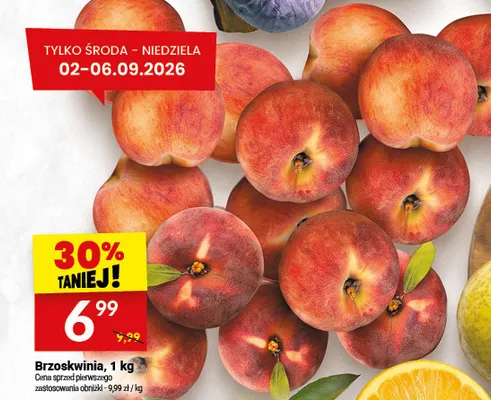 Brzoskwinie promocja w Twój Market