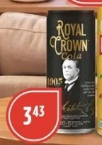 Napój Royal Crown Cola promocja w Leo Market