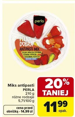 Miks antipasti PERLA promocja w Carrefour Market