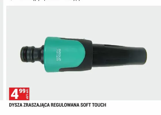 Dysza zraszająca regulowana Soft Touch Aqua Mercado promocja w Merkury Market