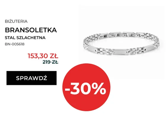Bransoletka Briju stal szlachetna BN-005618 promocja w Briju