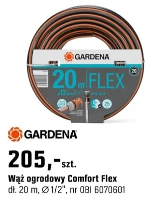 Wąż ogrodowy Comfort Flex promocja w OBI