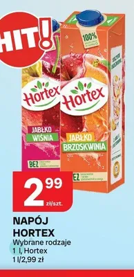 Napój Hortex Jabłko Wiśnia promocja w Chorten