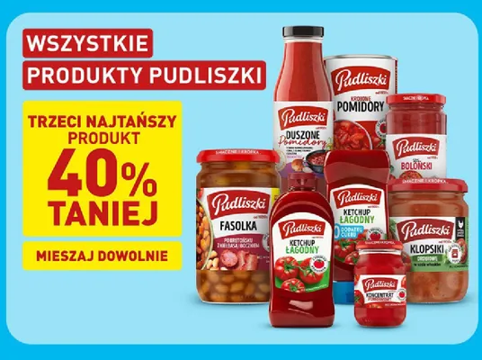 Produkty Pudliszki promocja w Aldi