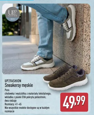 Sneakersy męskie promocja w Aldi