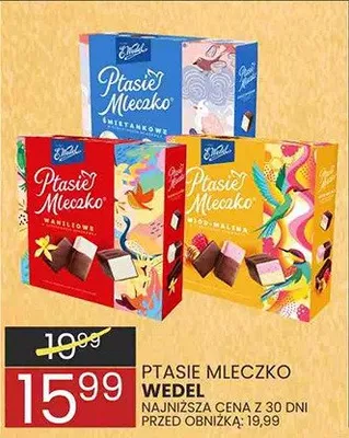 Ptasie mleczko śmietankowe promocja w Wafelek