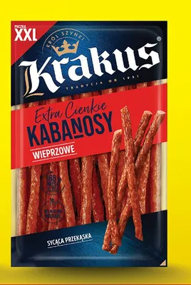 Kabanosy Extra Cienkie wieprzowe promocja w Biedronka