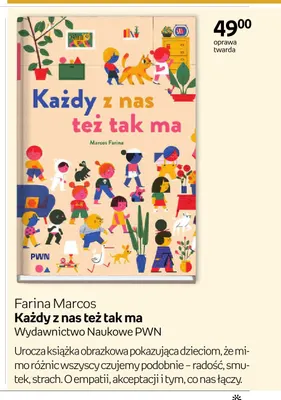 Książka Farina Marcos Każdy z nas też tak ma Wydawnictwo Naukowe PWN promocja w Empik