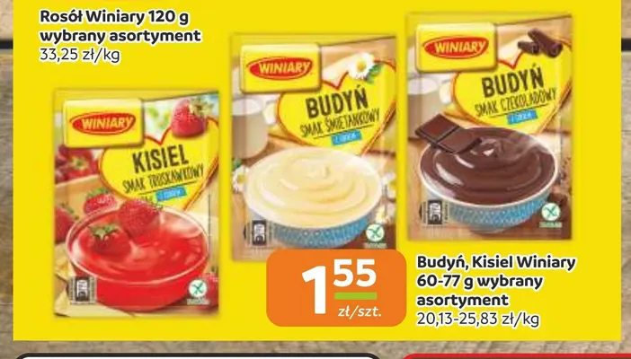 Kisiel Winiary smak truskawkowy promocja w Gama