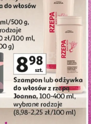 Szampon do włosów z rzepą Joanna promocja w Auchan