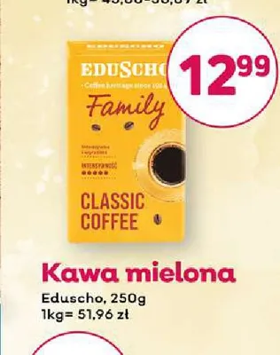 Kawa mielona Eduscho Family promocja w Bliski