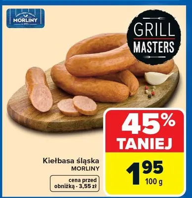 Kiełbasa śląska promocja w Carrefour Market