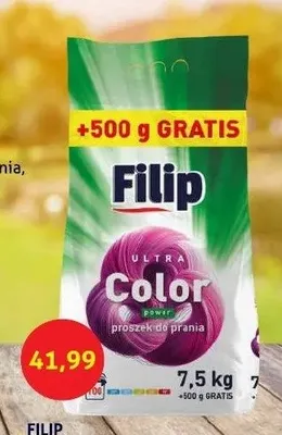 Proszek do prania Filip Color promocja w Blue Stop