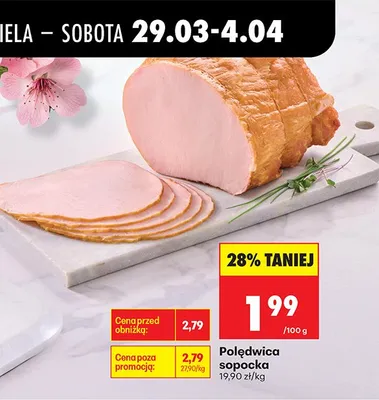 Polędwica sopocka promocja w Biedronka