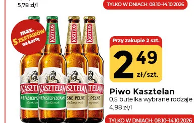Piwo Kasztelan promocja w Społem Częstochowa
