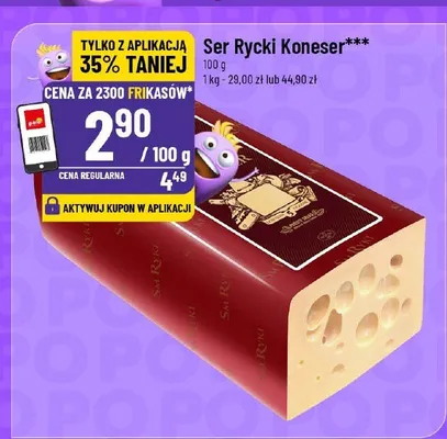 Ser Rycki Koneser promocja w POLOmarket
