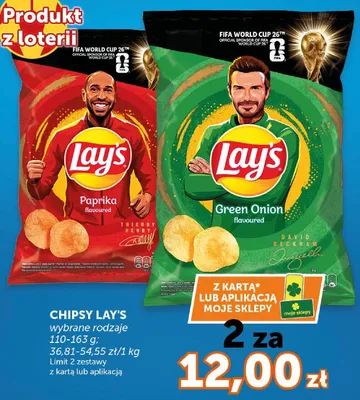 Chipsy Lay's Green Onion promocja w Euro Sklep