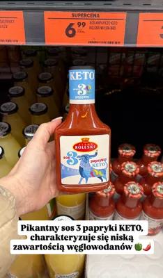 Sos 3 papryki KETO promocja w Biedronka