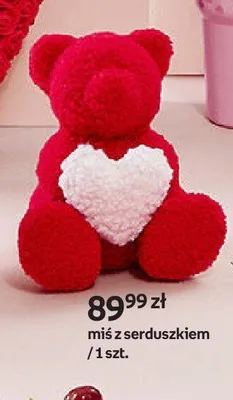 Miś z serduszkiem promocja w Empik