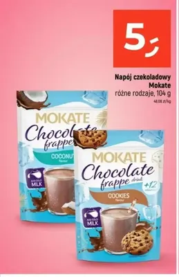 Napój czekoladowy Mokate Chocolate frappe Coconut promocja w Dealz