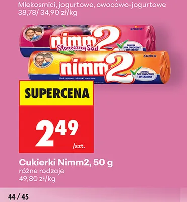 Cukierki Nimm2 promocja w Biedronka