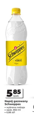 Napój gazowany Schweppes promocja w Odido