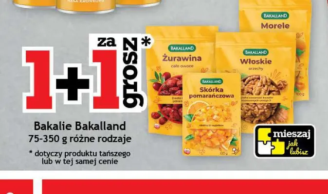 Skórka pomarańczowa Bakalland promocja w Gram Market