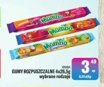 Gumy rozpuszczalne Mamba promocja w Tomi Markt
