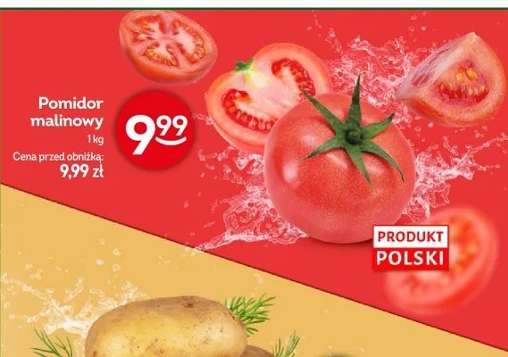 Pomidor malinowy polski promocja w Żabka