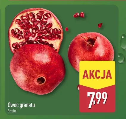 Owoc granatu promocja w Aldi