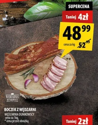 Boczek z wędzarni promocja w Arhelan
