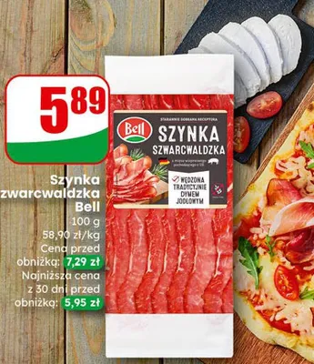 Szynka szwarcwaldzka Bell promocja w Dino